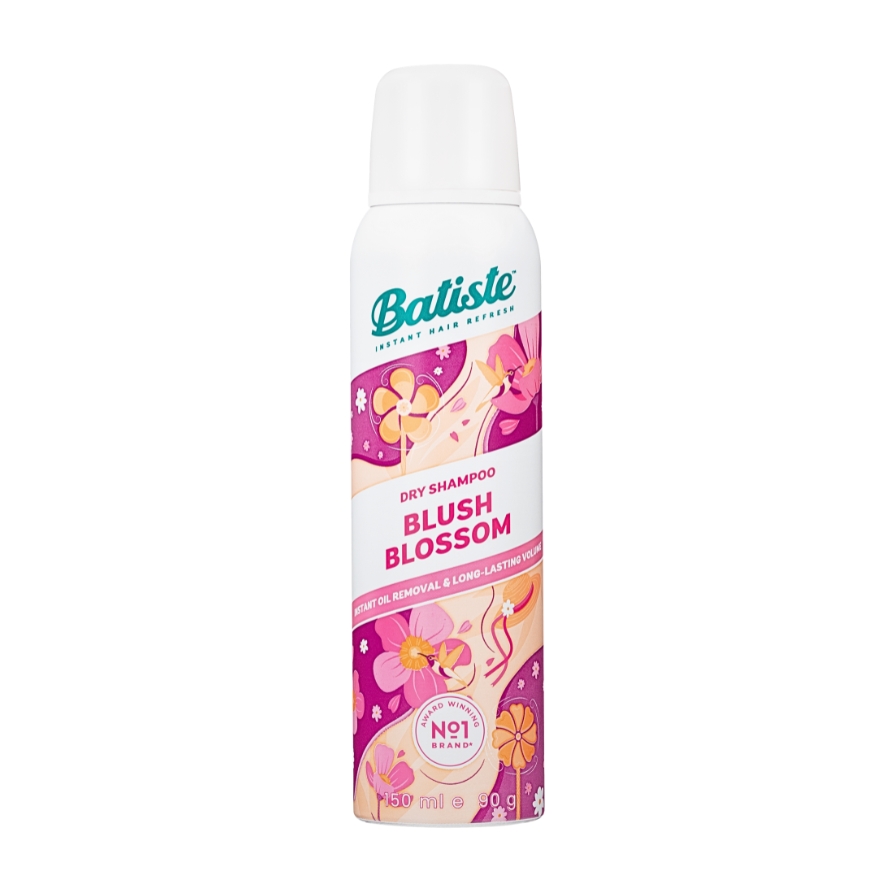 Batiste Blush Blossom dry shampoo can, 150 ml