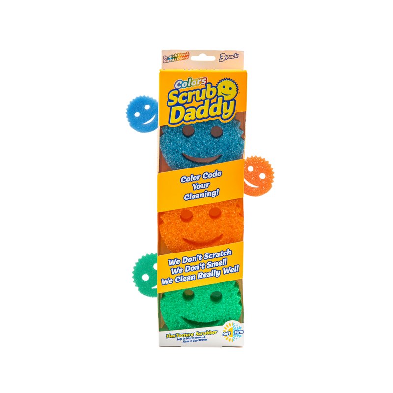 Scrub Daddy Colors FlexTexture Scrubber