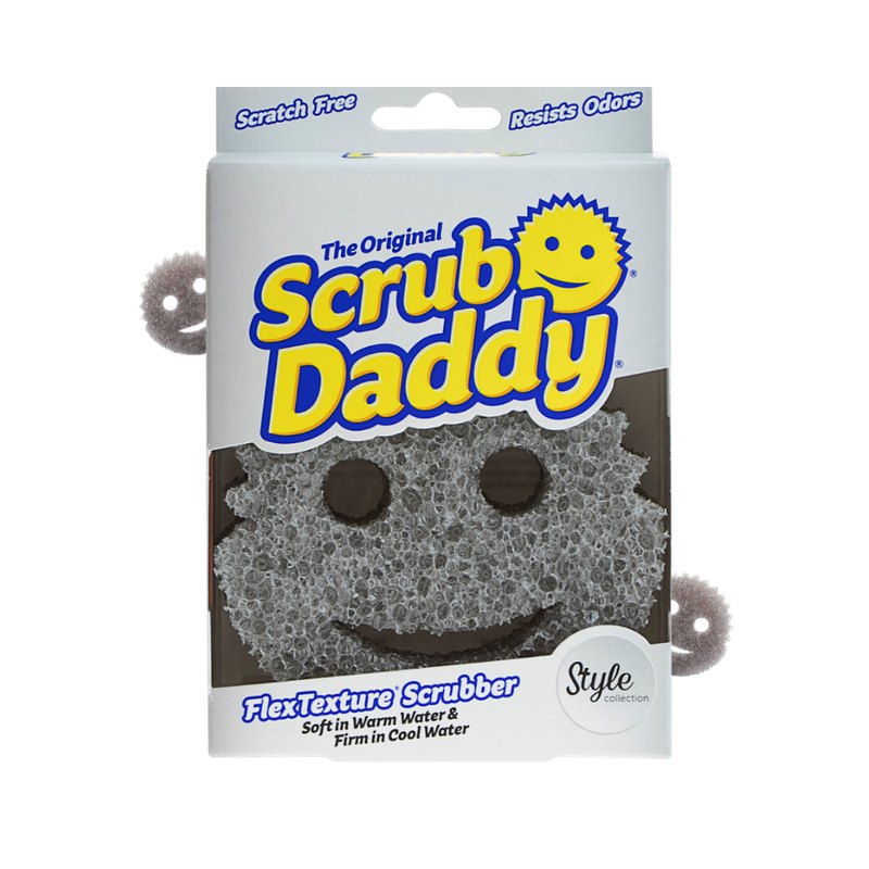 Scrub Daddy Gray Style Collection FlexTexture Scrubber