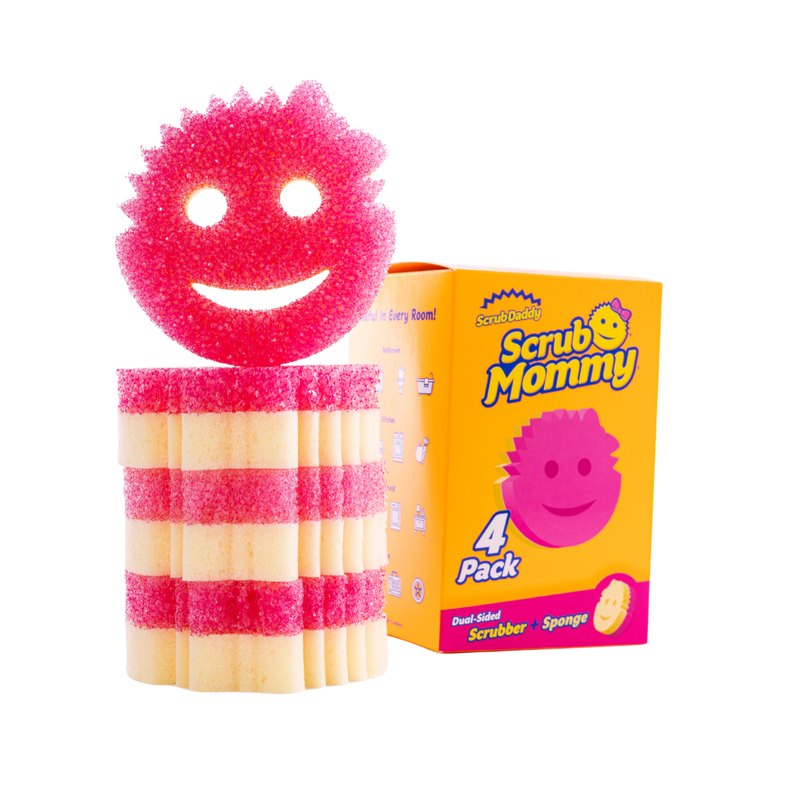 Scrub Mommy Flextexture and Resofoam sponge
