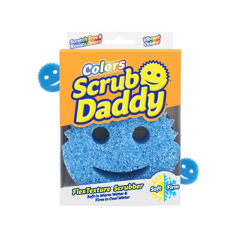 Scrub Daddy Colors Blue FlexTexture Scrubber